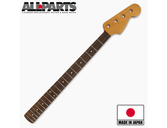 Allparts PRF Finished Precision Bass neck maple with rosewood fingerboard