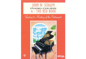 Schaum Piano course A/red book