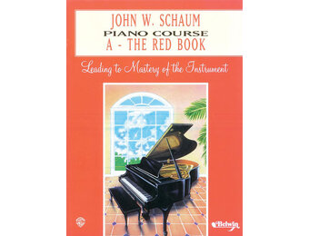 Schaum Piano course A/red book
