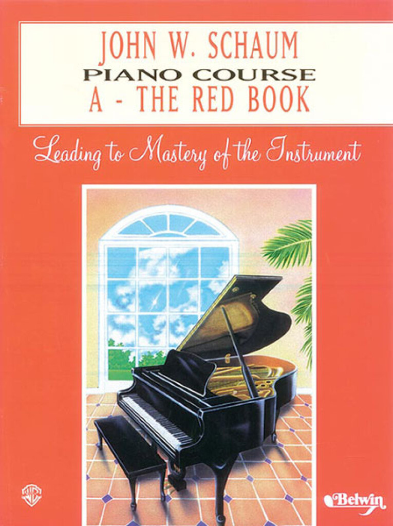 Schaum Piano course A/red book