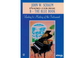 Schaum Piano course B/blue book
