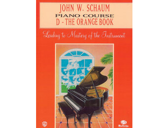 Schaum Piano course D/orange book