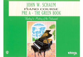 Schaum Piano course PreA/green book