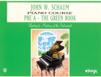 Schaum Piano course PreA/green book