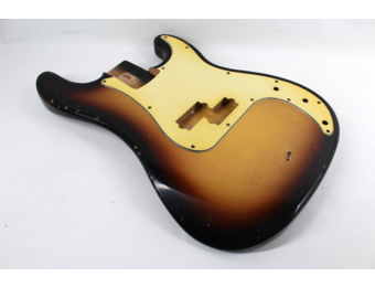 MJT Alder P-Bass body 3-Tone Sunburst
