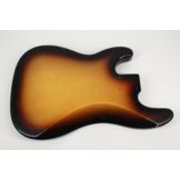MJT Alder P-Bass body 3-Tone Sunburst