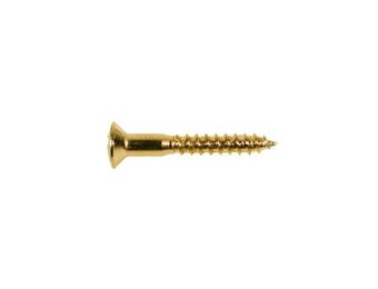 Bridge mounting screws gold set/5