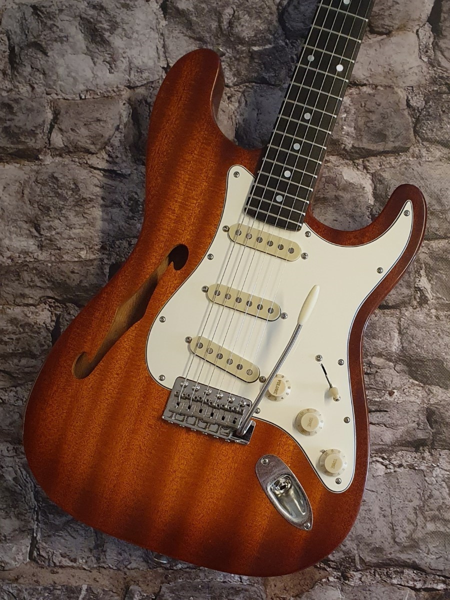 Vox Humana ST-Custom Thinline Mahogany Whiskey Burst