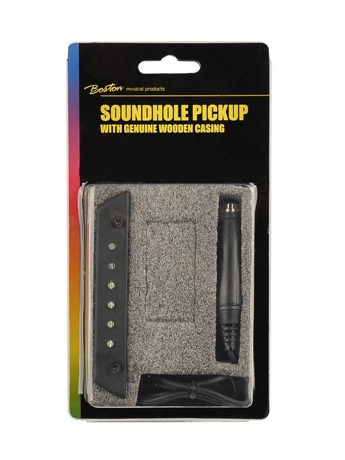 Boston Soundhole Pickup met 60cm kabel