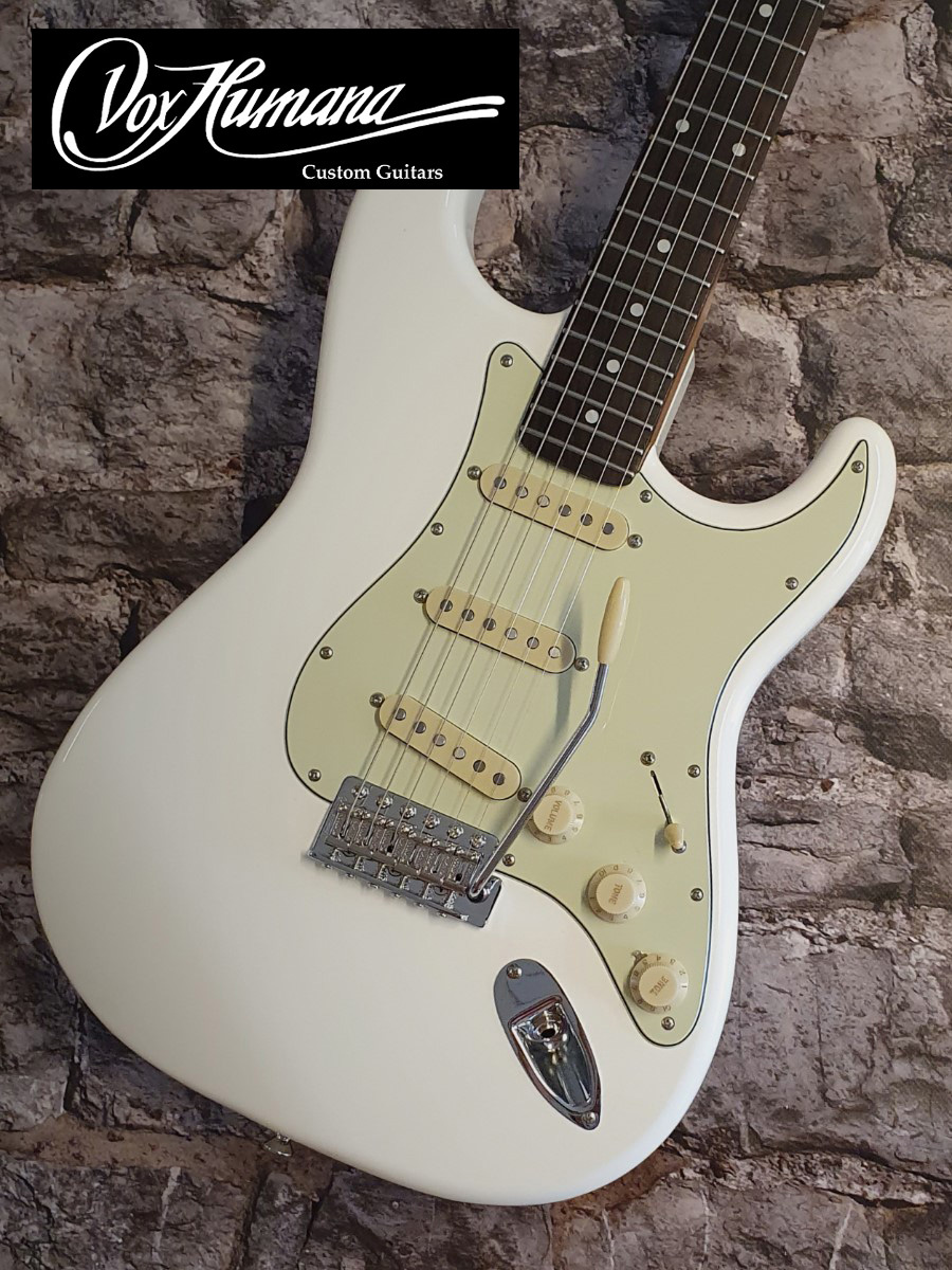 STONER Vox Humana ST-Classic Guitar Olympic White