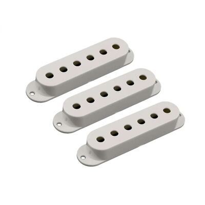 Strat pickup covers parchment set/3