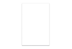 Boston PG-134-W pickguard 29x45 cm blank  white  1 ply