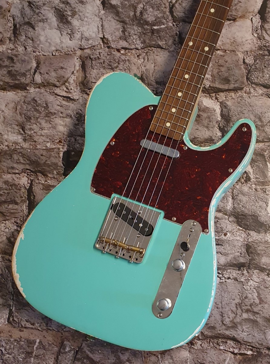 STONER Vox Humana Designed  TE-Relic  Guitar Surf Green
