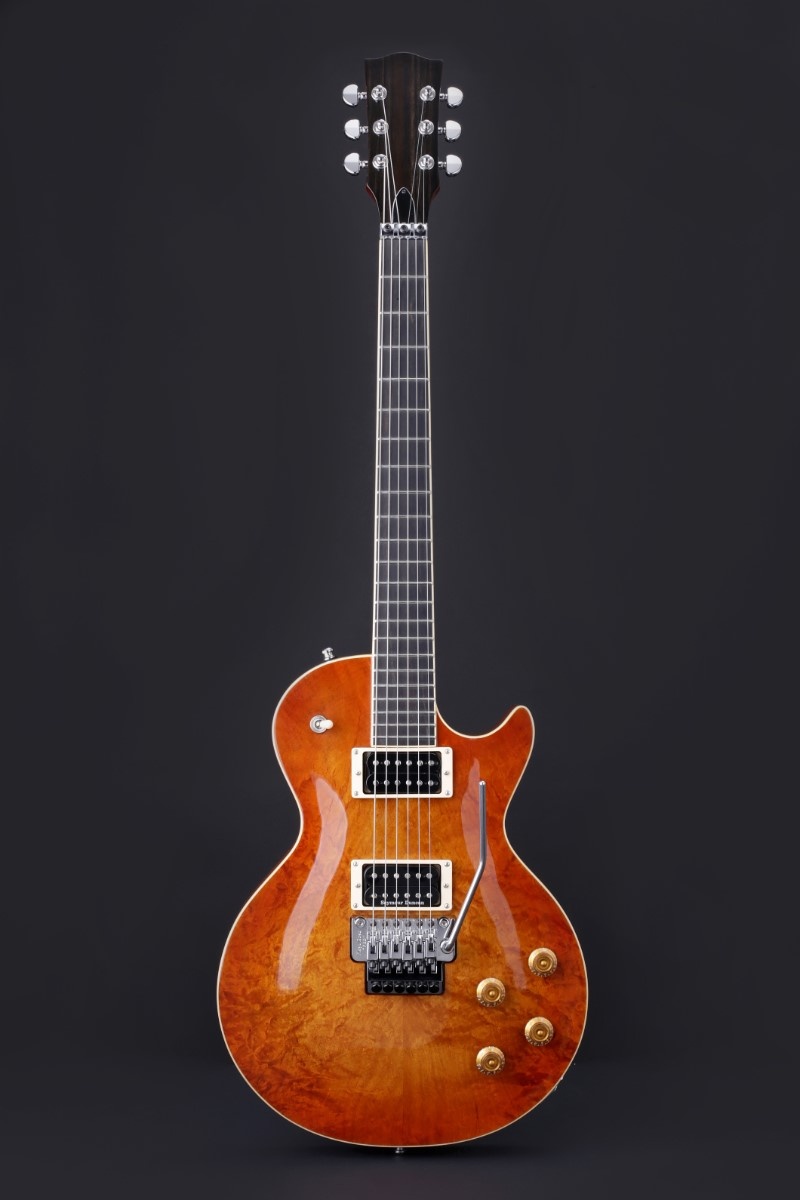 Vox Humana Custom Shop Les Paul Antique Burst with Floyd Rose