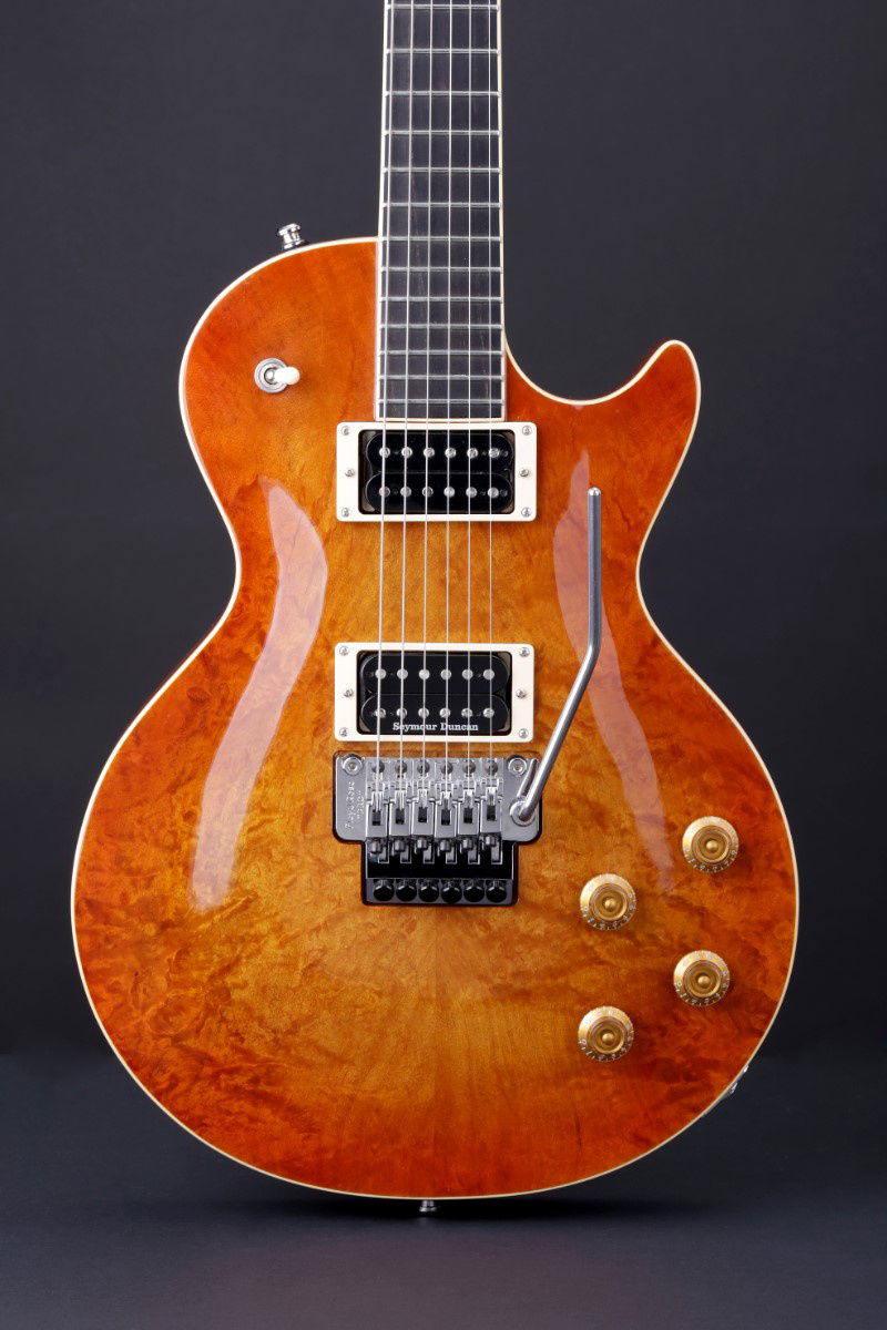 Vox Humana Custom Shop Les Paul Antique Burst with Floyd Rose
