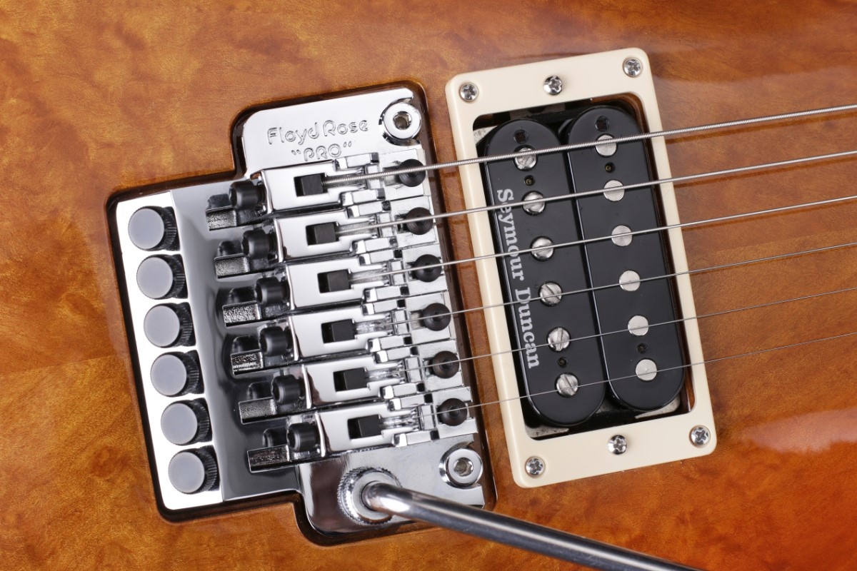 Vox Humana Custom Shop Les Paul Antique Burst with Floyd Rose