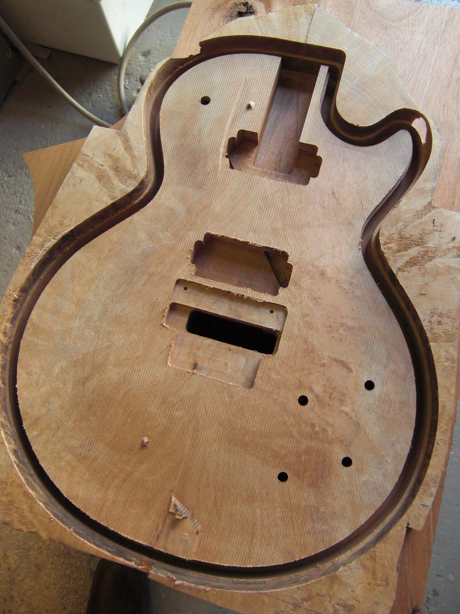 Vox Humana Custom Shop Les Paul Antique Burst with Floyd Rose