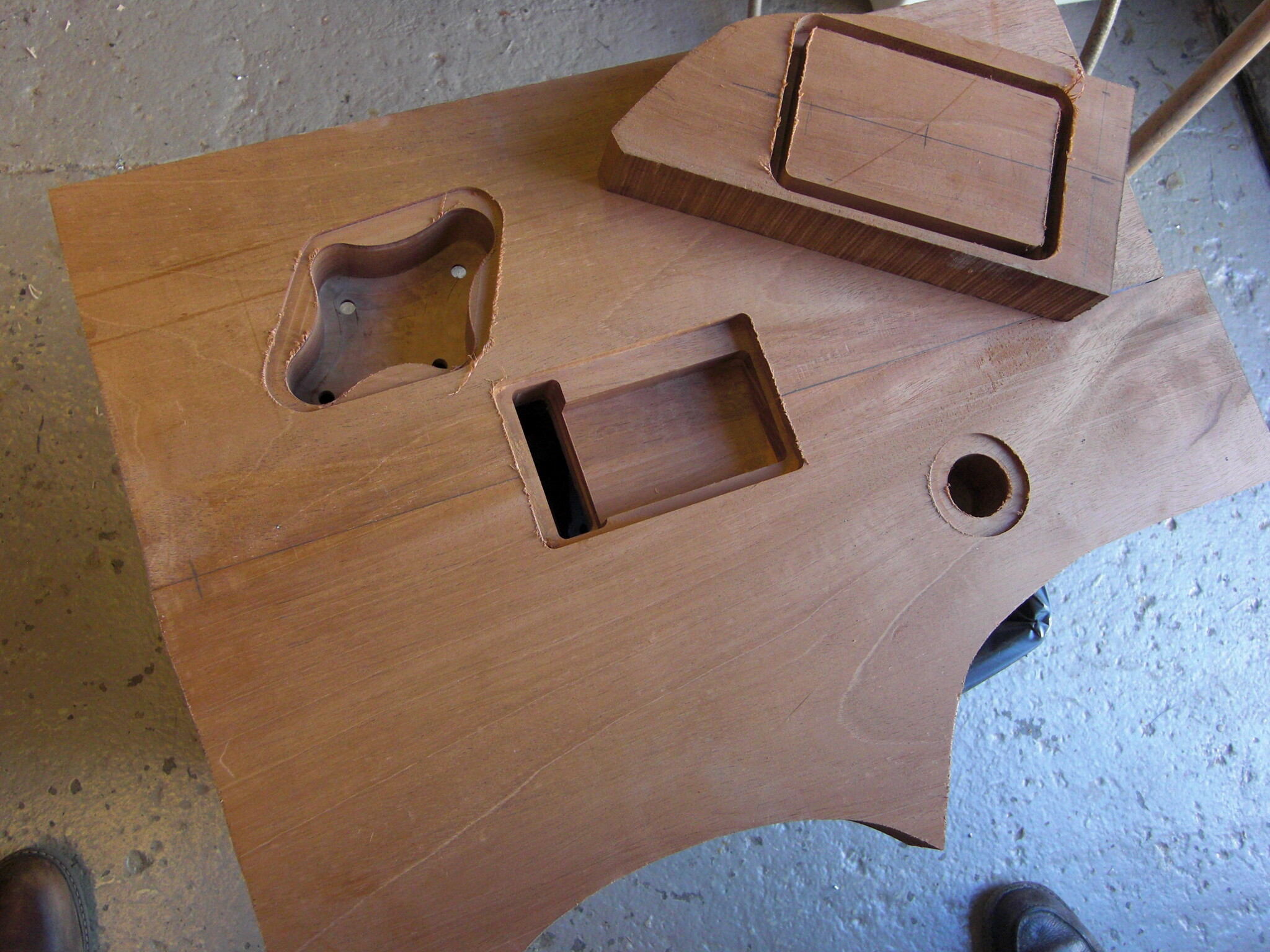 Vox Humana Custom Shop Les Paul Antique Burst with Floyd Rose