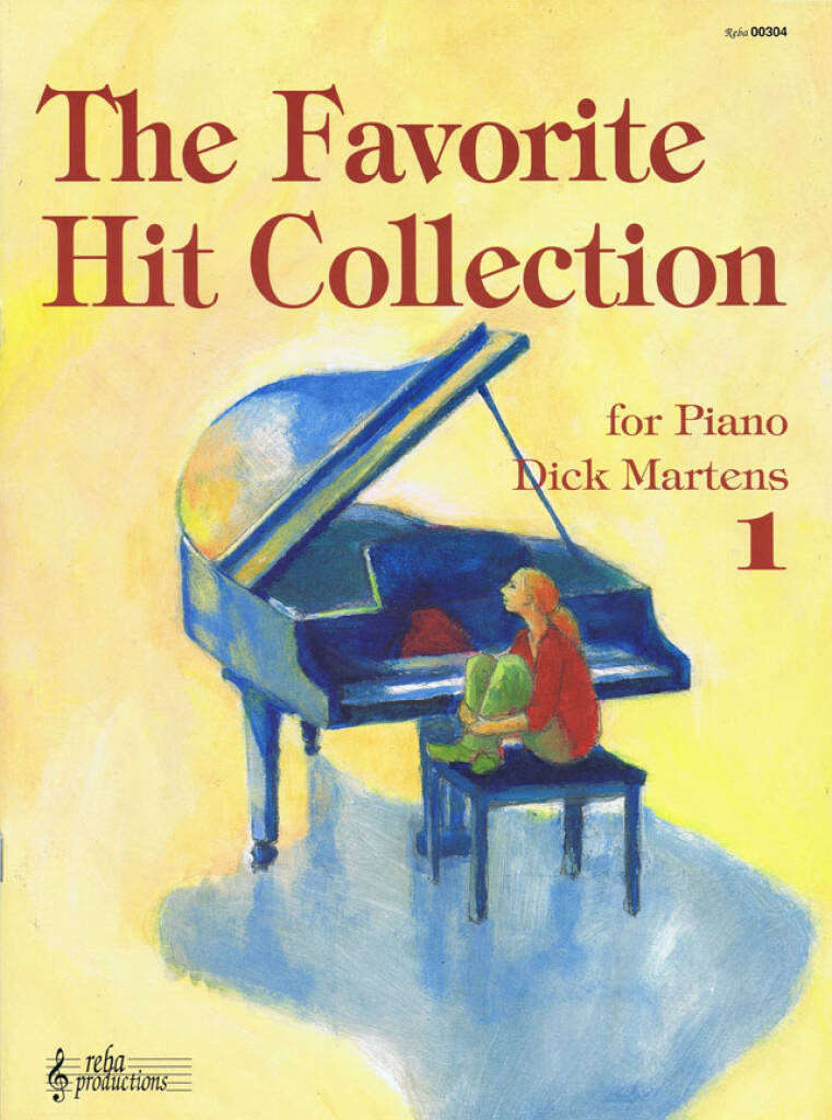 Dick Martens, The Favorite Hit Collection for Piano 1