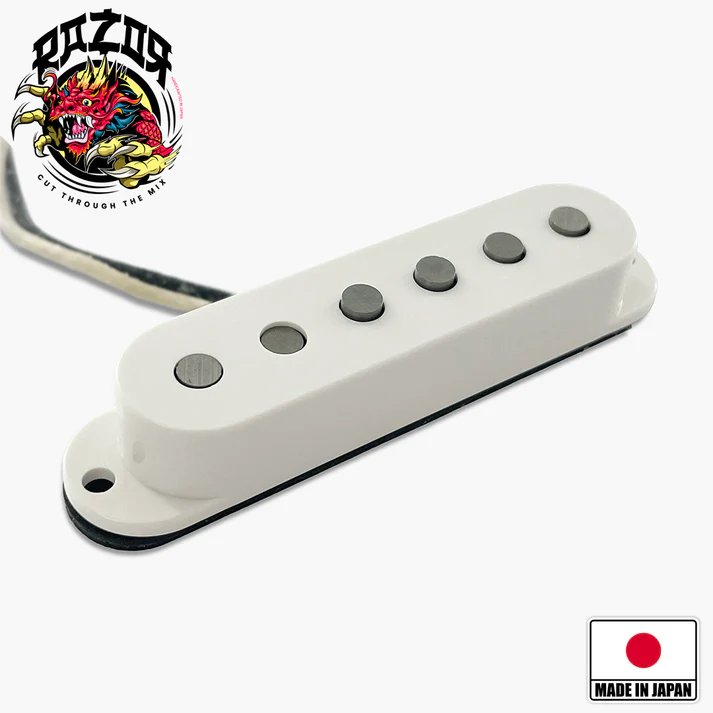 Razor Mangetsu Full Moon Reverse Middle Pickup For Strat