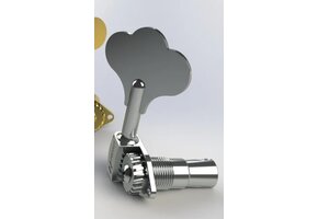 Hipshot HB6 1/2" Licenced Ultralite Bass Tuners chrome 1L/Bass side