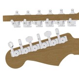 Hipshot Vintage Tuner Upgrade Kit GripLock Locking Tuners Nickel 6L