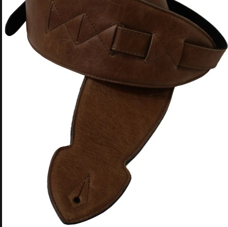 LG Leathergraft Strap Comfy 4" Wide Brown