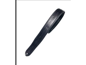 LG Leathergraft Strap Padded Embossed Black