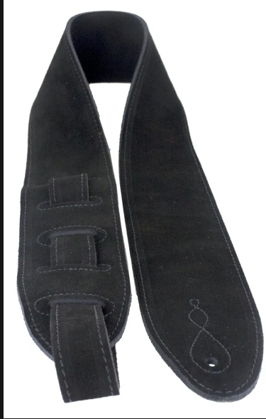 LG Leathergraft Strap Suede Bootlace Black