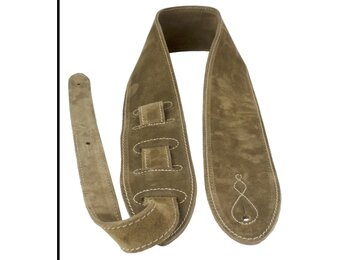 LG Leathergraft Strap Suede Bootlace Beige