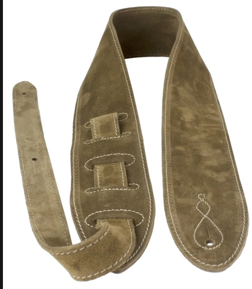 LG Leathergraft Strap Suede Bootlace Beige