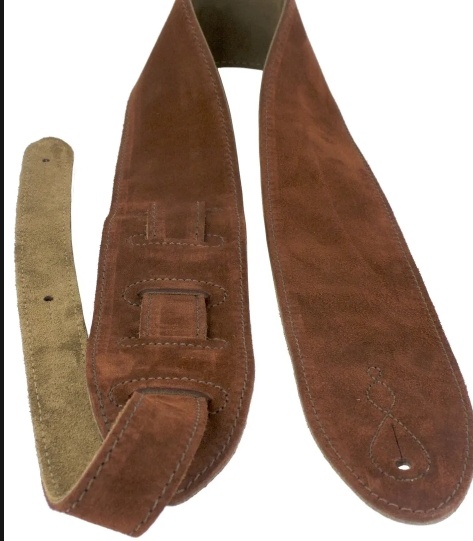 LG Leathergraft Strap Suede Bootlace Rust