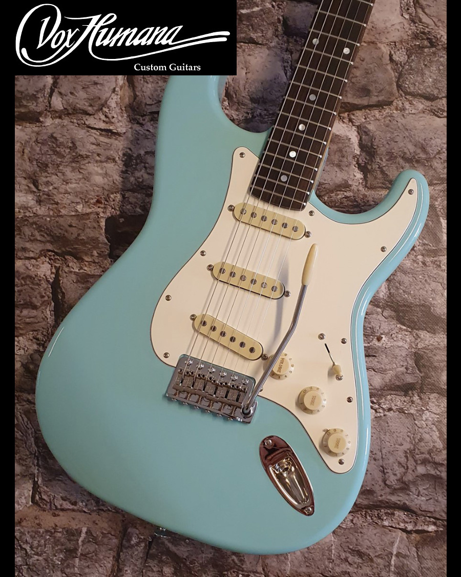 Vox Humana ST-Custom Guitar Daphne Blue