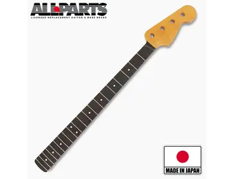 Allparts PEF-FL Finished Fretless  Precision Bass neck maple with lined ebony fingerboard