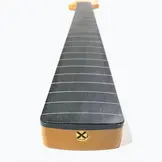 Allparts PEF-FL Finished Fretless  Precision Bass neck maple with lined ebony fingerboard