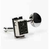 True Tune 6-In-Line Vintage Style Keys Nickel set/6