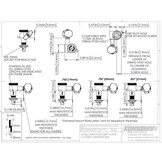 Hipshot Vintage Tuner Upgrade Kit Grip-Lock Locking Tuners Nickel 6L