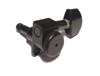 Hipshot Griplock  Locking Tuners Tuner Upgrade Kit Black 6L