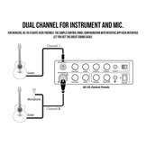 NUX AC25 acoustic guitar amp 25 watt rechargable