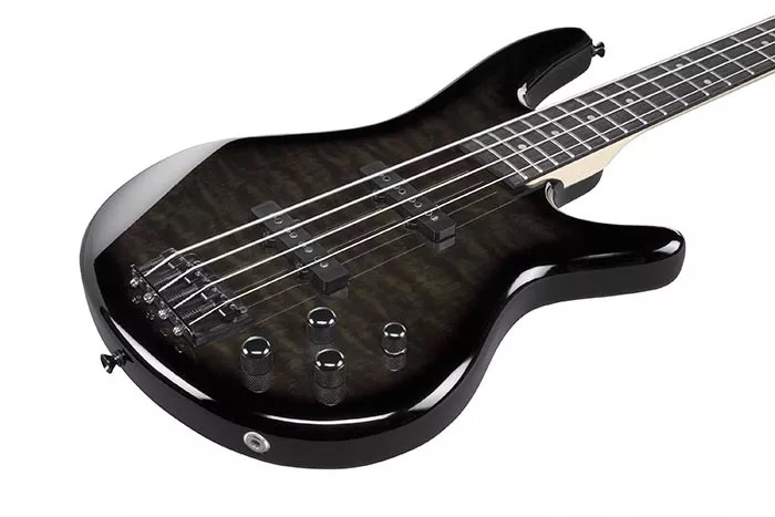 Ibanez GSR280QA-TKS Bass Guitar Transparant Black Sunburst