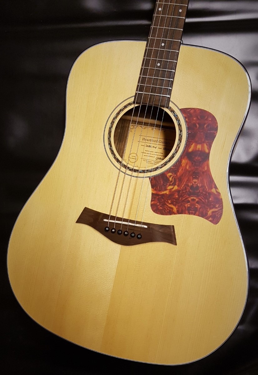 Heartford Vox Humana Designed D21E-SW All Solid Wood Electro Acoustic Guitar