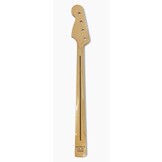 Allparts JMF-B Finished Jazz Bass neck maple with bound fingerboard and pearl block inlays