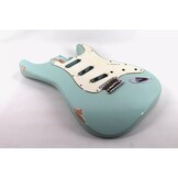 MJT Alder Strat body Sonic Blue