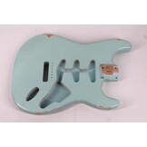 MJT Alder Strat body Sonic Blue