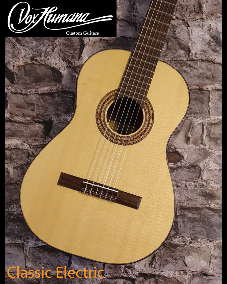 Vox Humana CarbonClassic-Electric Gitaar met LR Baggs Anthem SL pickup