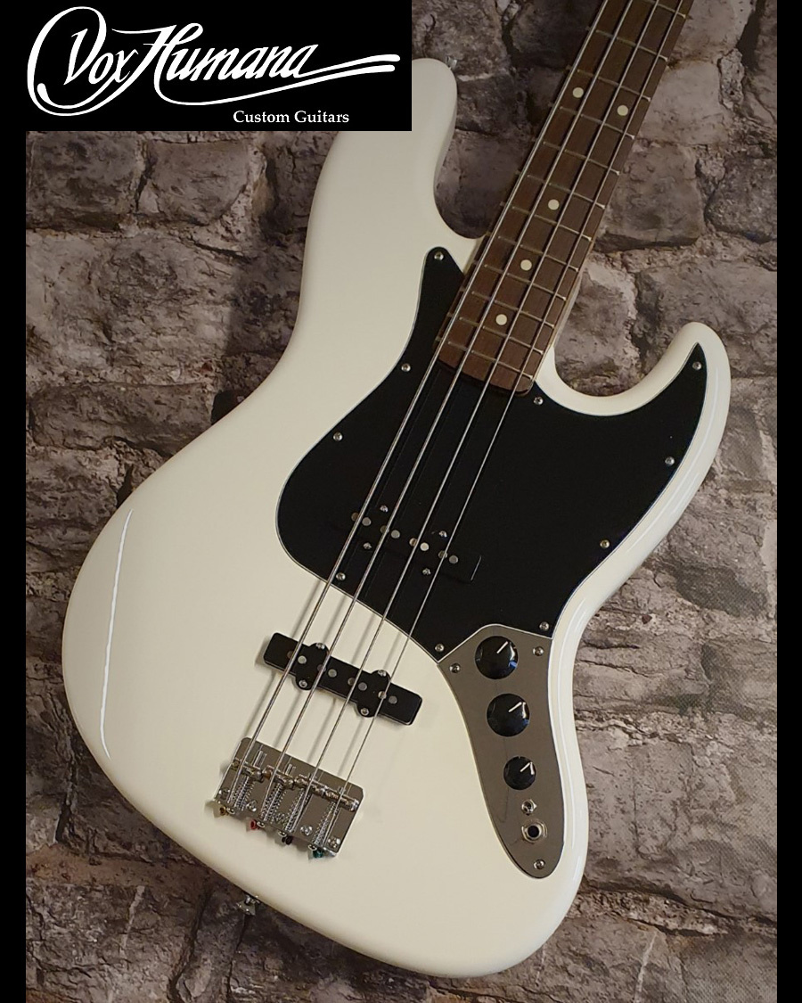GROWLER Vox Humana Designed JB-Classic Bass Olympic White