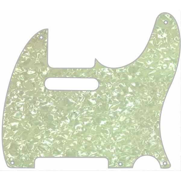Allparts Telecaster Pickguard mint green pearl 3ply