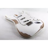 MJT Strat body alder olympic white