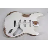 MJT Strat body alder olympic white