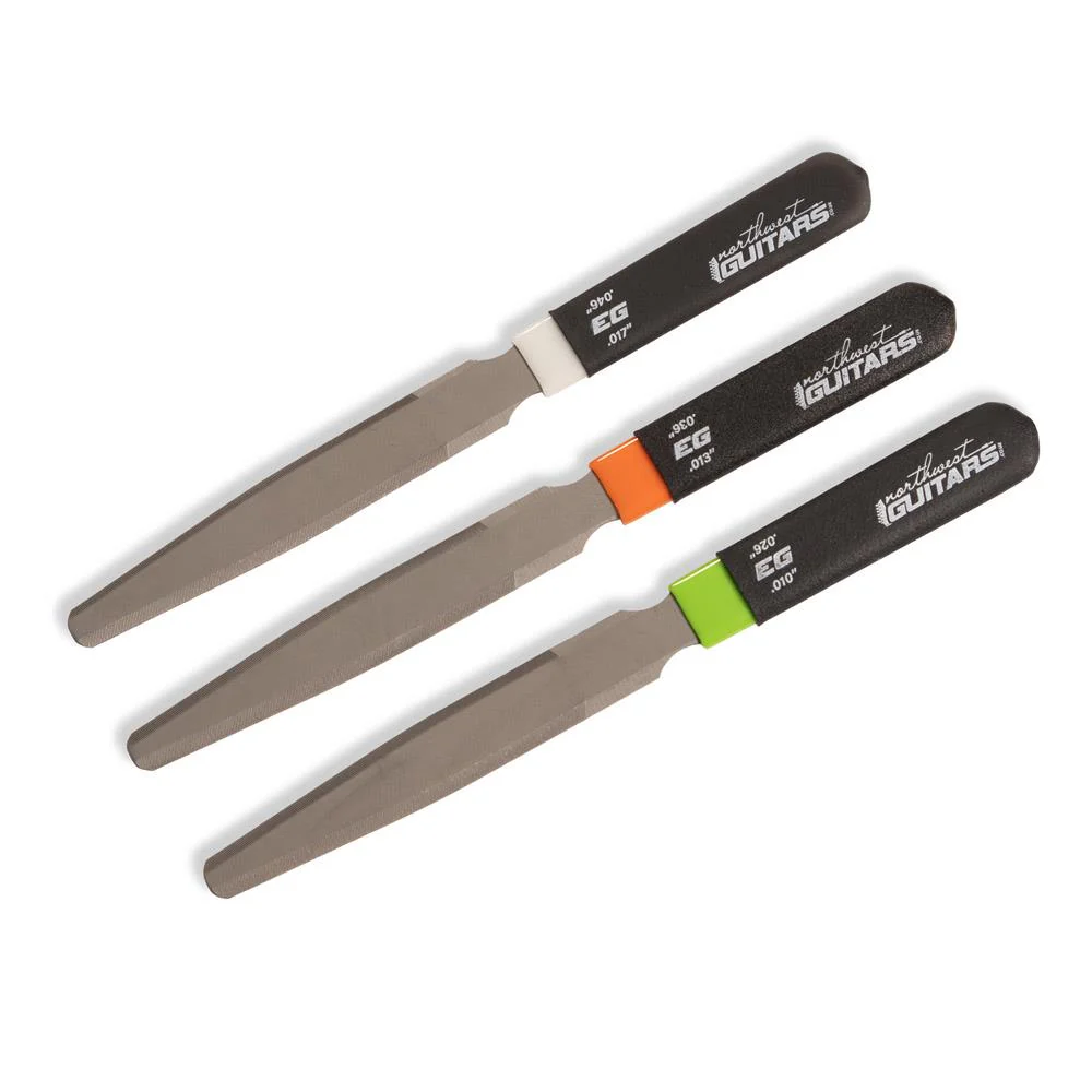 Electric Guitar Professional Nut file set .009-.046